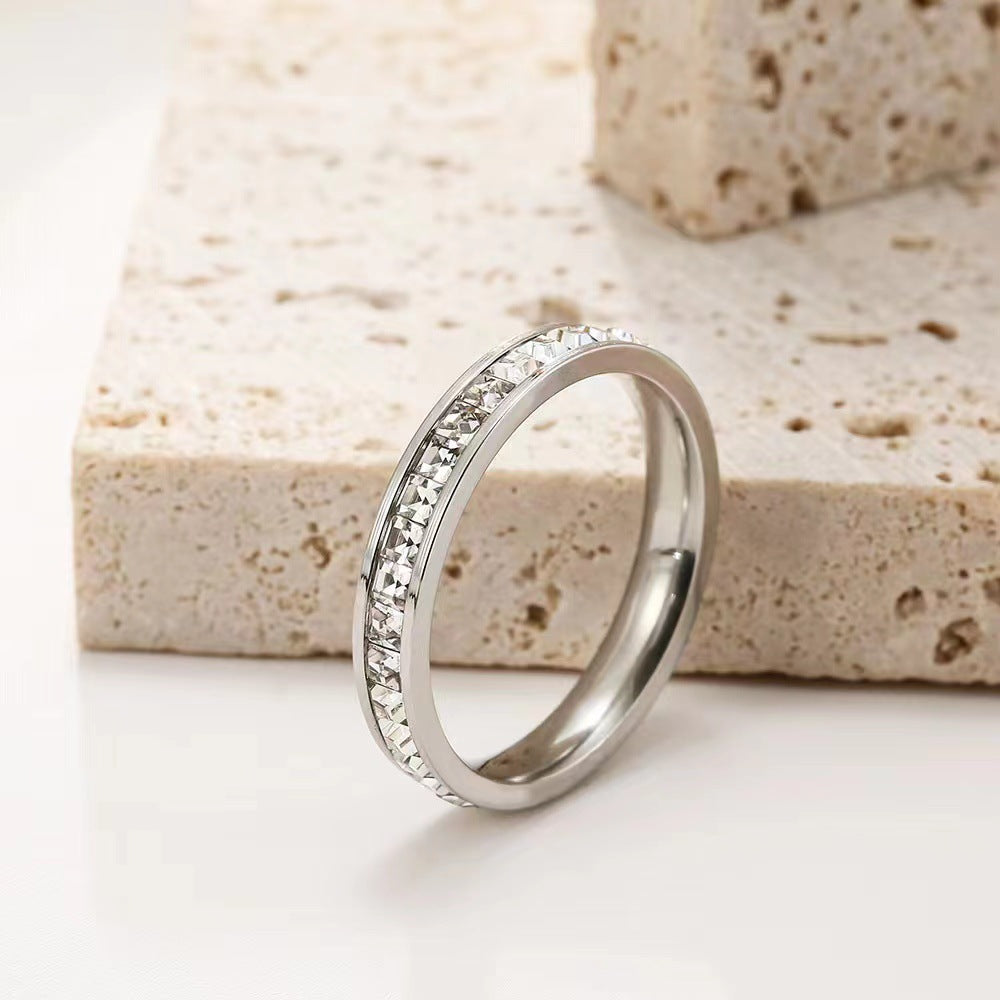 Anillo de acero inoxidable al por mayor